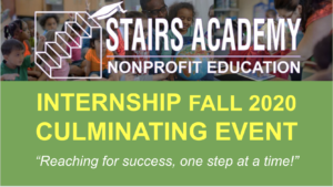 STAIRS ACADEMY VIRTUAL INTERNSHIP FALL 2020